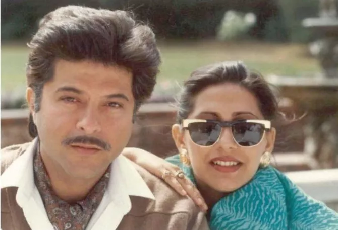 Anil Kapoor and Sunita Kapoor