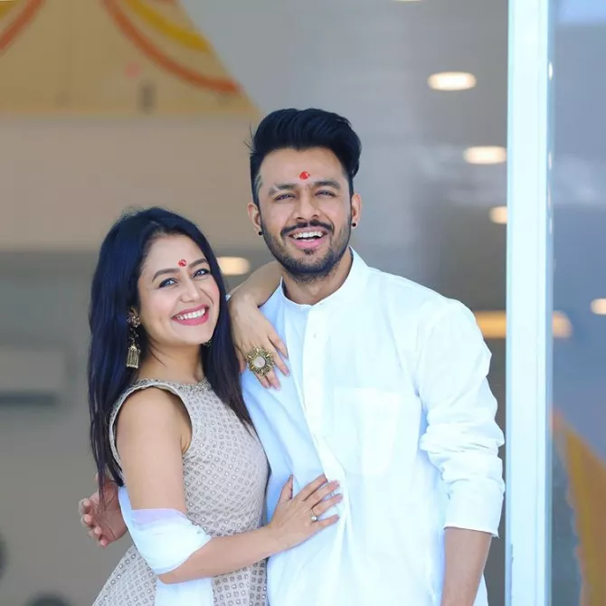 Neha Kakkar and Tony Kakkar