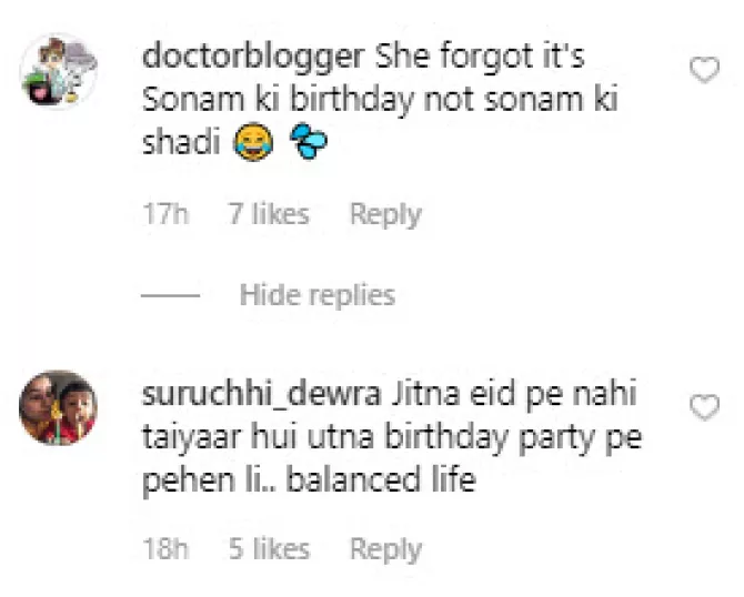 Social Media Comments