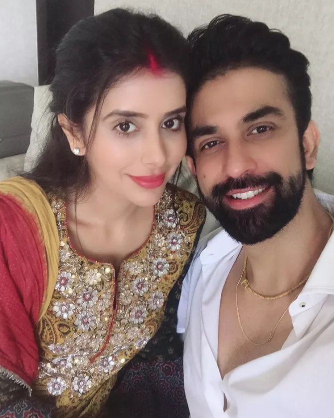 Rajeev Sen and Charu Asopa Sen