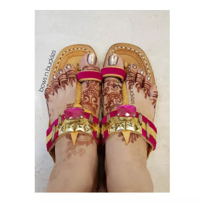 dulhan flat sandal