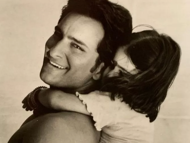 Saif Ali Khan and Sara Ali Khan