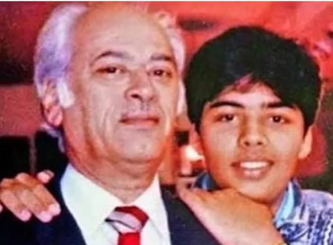 Karan Johar and Yash Johar