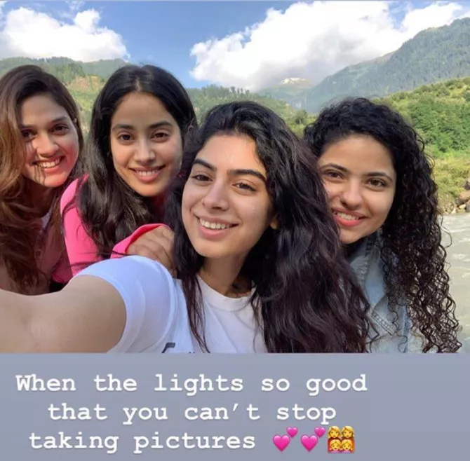 Janhvi Kapoor and Khushi Kapoor