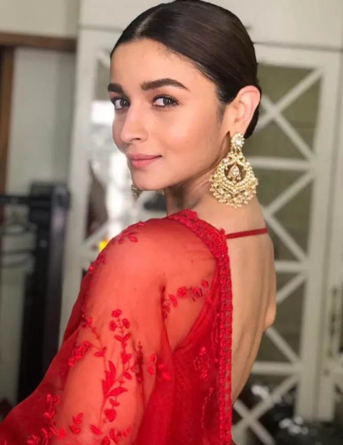 Alia Bhatt in Sabyasachi Mukherjee