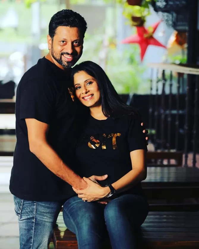 Chhavi Mittal and Mohit Hussein