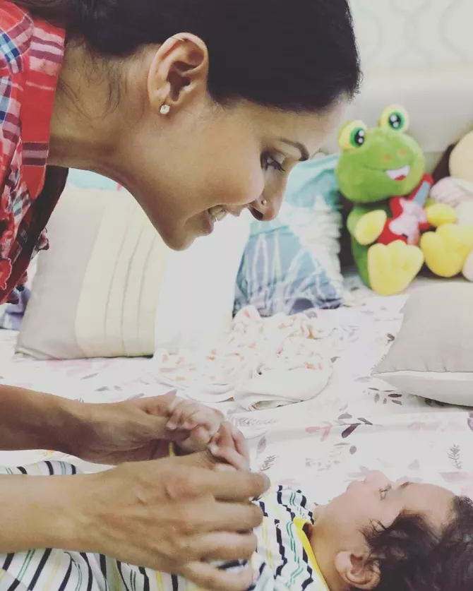 Chhavi Mittal and Arham Hussein