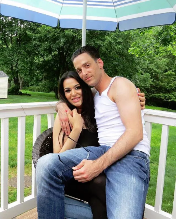 Trishala Dutt and her late boyfriend