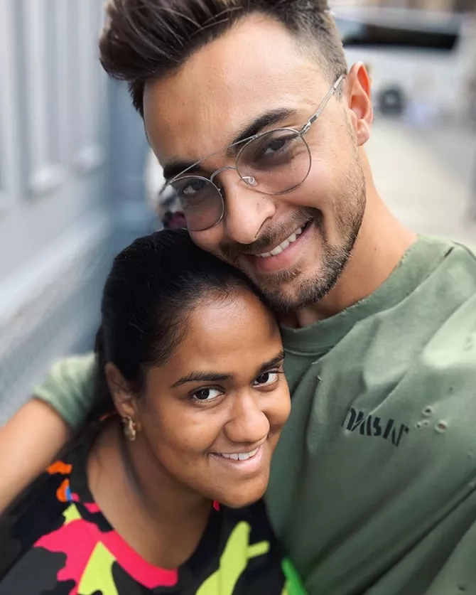 Arpita Khan Sharma and Aayush Sharma
