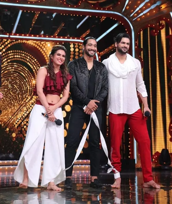 Vishal Aditya Singh, Madhurima Tuli and Sanam Johar