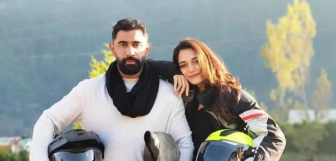 Amit Sadh and Annabel DaSilva