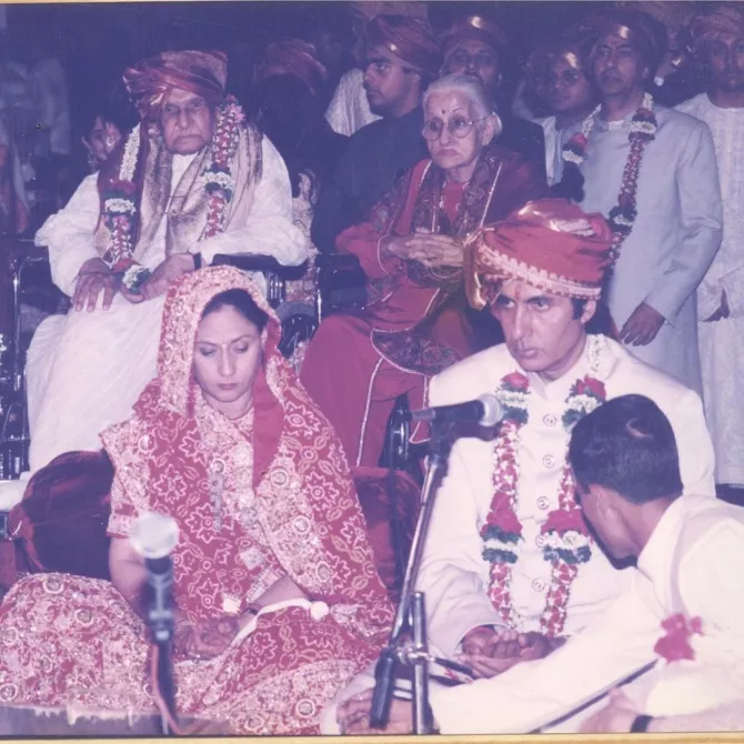 Amitabh Bachchan and Jaya Bachchan