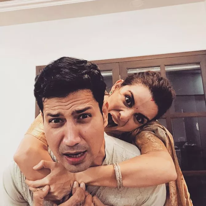Ekta Kaul and Sumeet Vyas