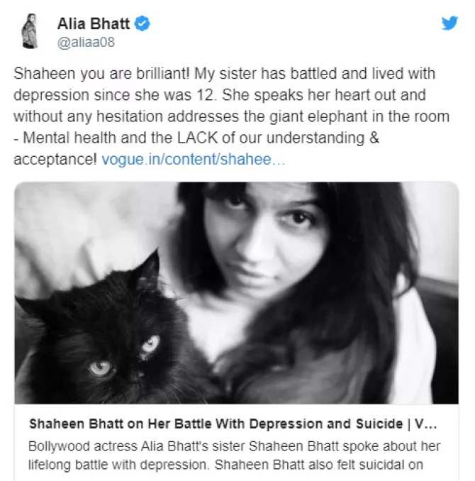 Alia Bhatt and Shaheen Bhatt