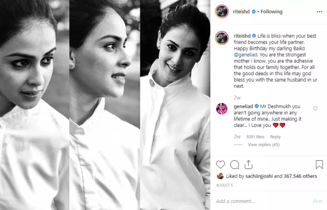 Riteish Deshmukh and Genelia Dâââ‰â¢Souza