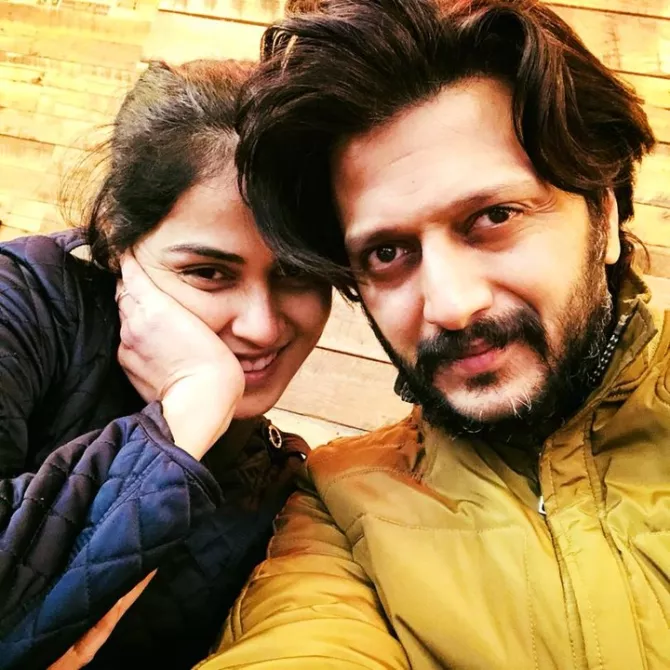 Riteish Deshmukh and Genelia Dâââ‰â¢Souza