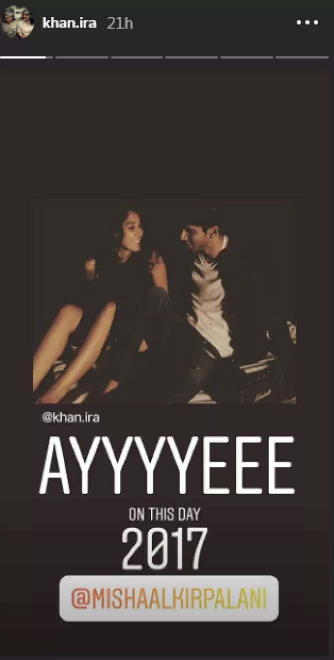 Ira and Mishaal a very happy two years of courtship