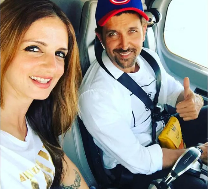 sussane's post for hrithik