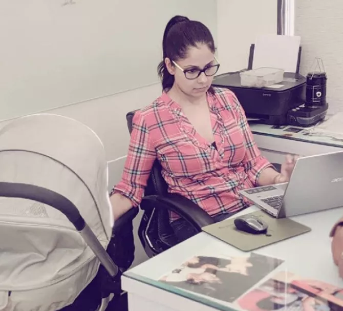 Chhavi at work