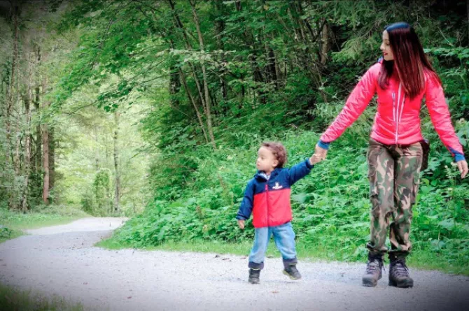 Celina Jaitly and Arthur Jaitly Haag