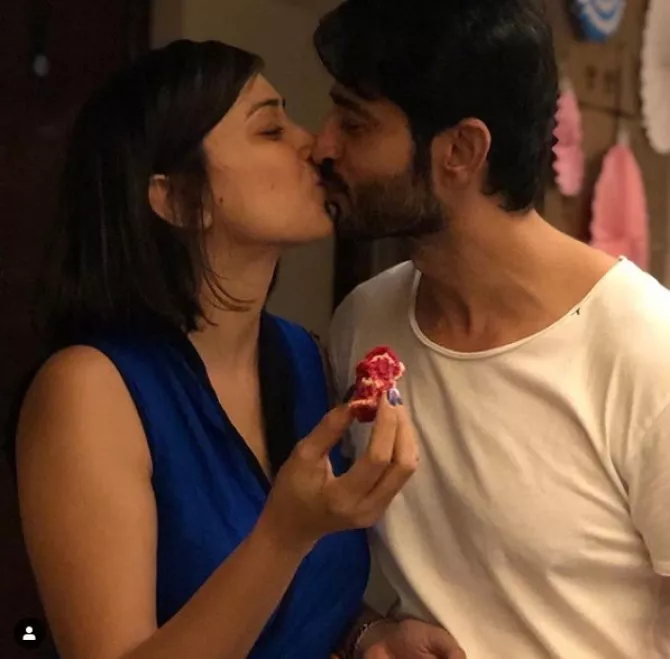 hiten and gauri birthday