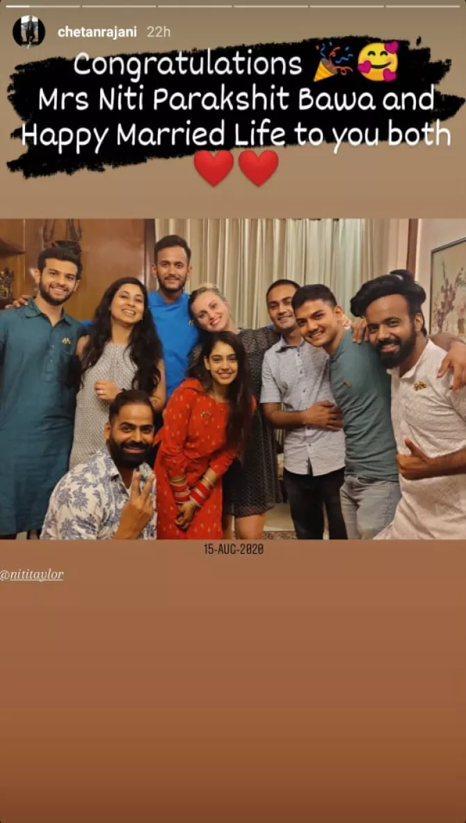 Niti Taylor and Parikshit Bawa