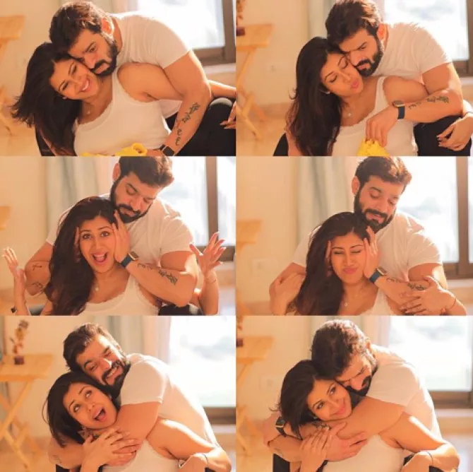 Ankita Bhargava and Karan Patel
