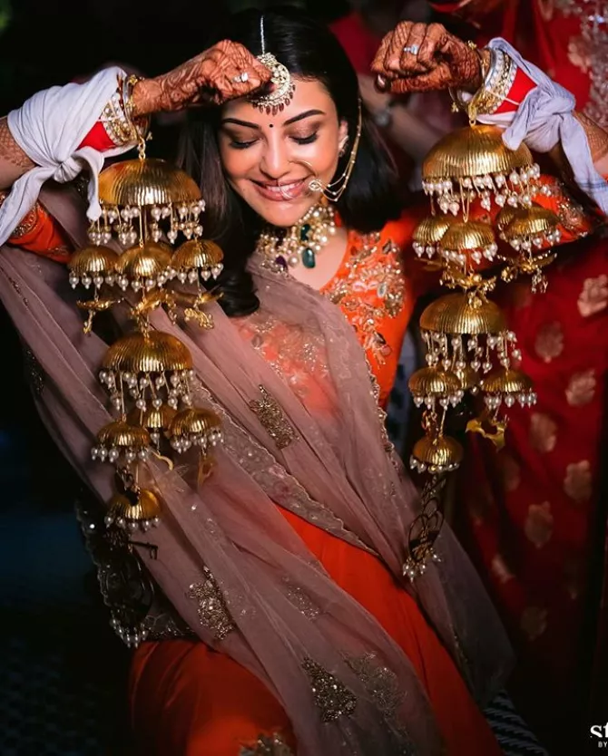 Kajal Aggarwal's Wedding Trousseau Decoded: Her Heirloom Jewellery In