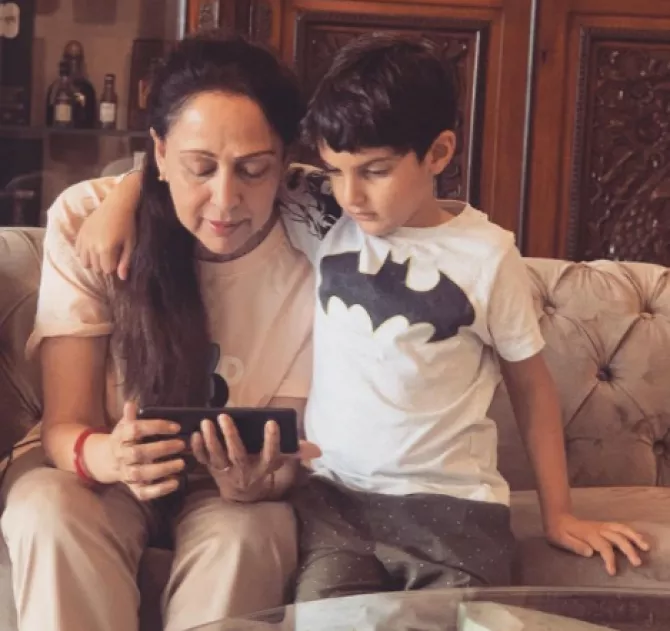 Hema Malini Grandson