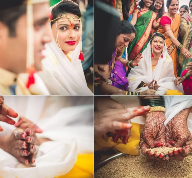 rucha haldi ceremony