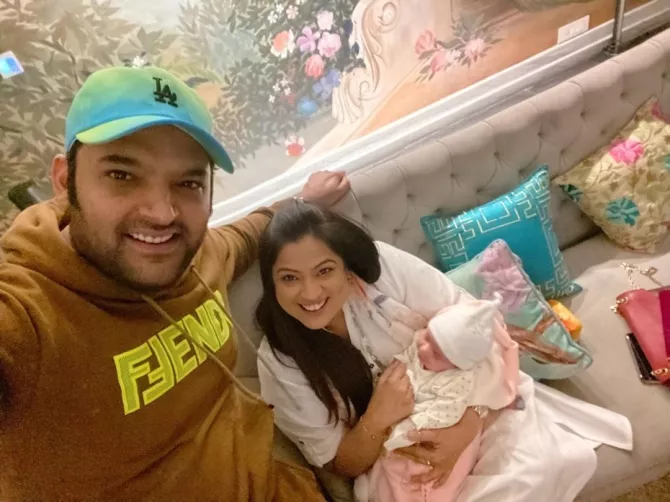 Kapil Sharma and Anayra Sharma