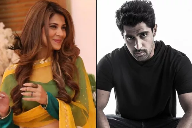 Jennifer Winget and Tanuj Virwani