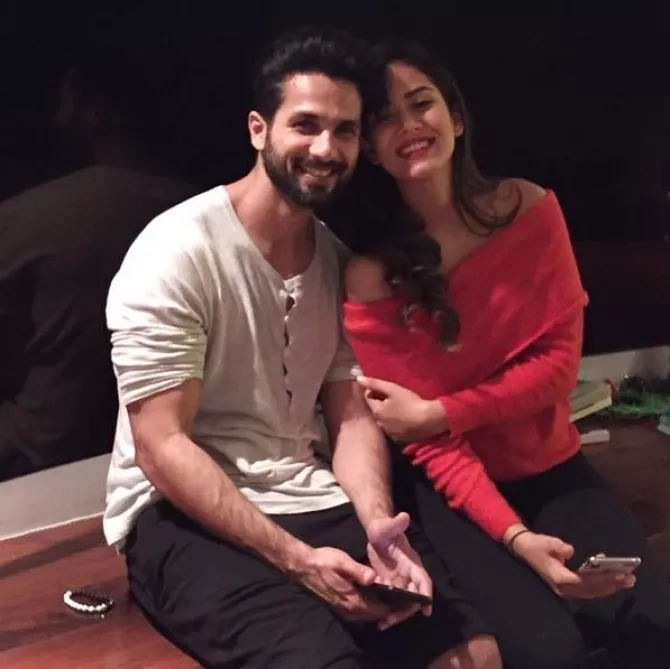 Shahid Kapoor and Mira Rajput Kapoor