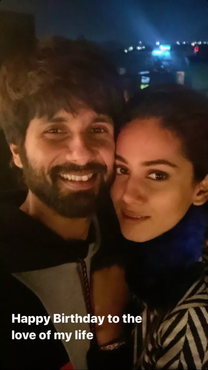 Shahid Kapoor and Mira Rajput Kapoor