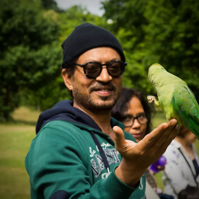 Irrfan Khan and Sutapa Sikdar