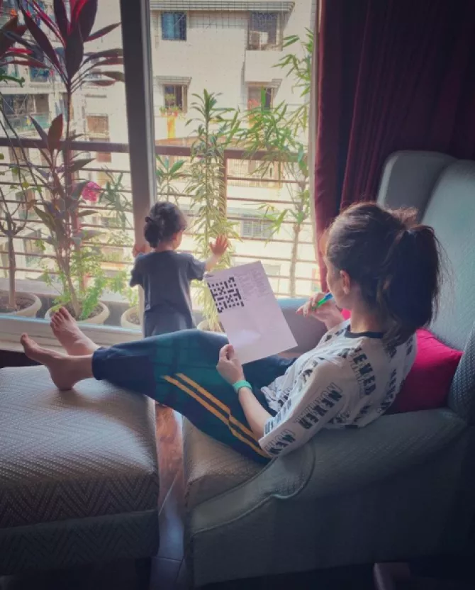 Soha Ali Khan and Inaaya Naumi Kemmu