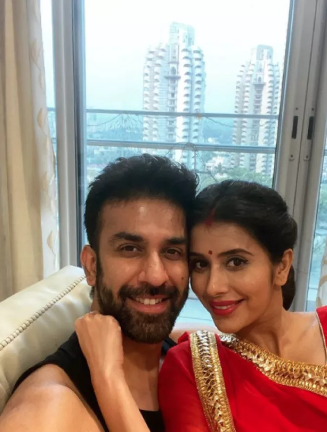 Rajeev Sen and Charu Asopa Sen