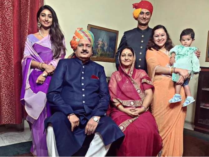 Mohena Kumari Singh Family