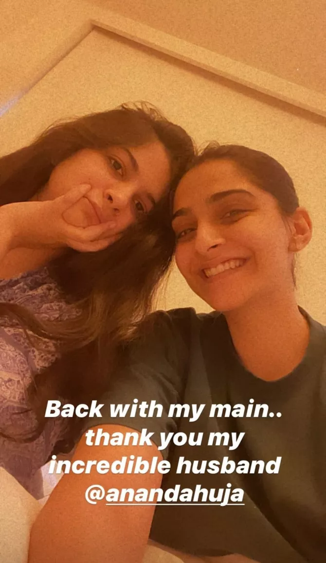 Sonam Kapoor Ahuja and Rhea Kapoor