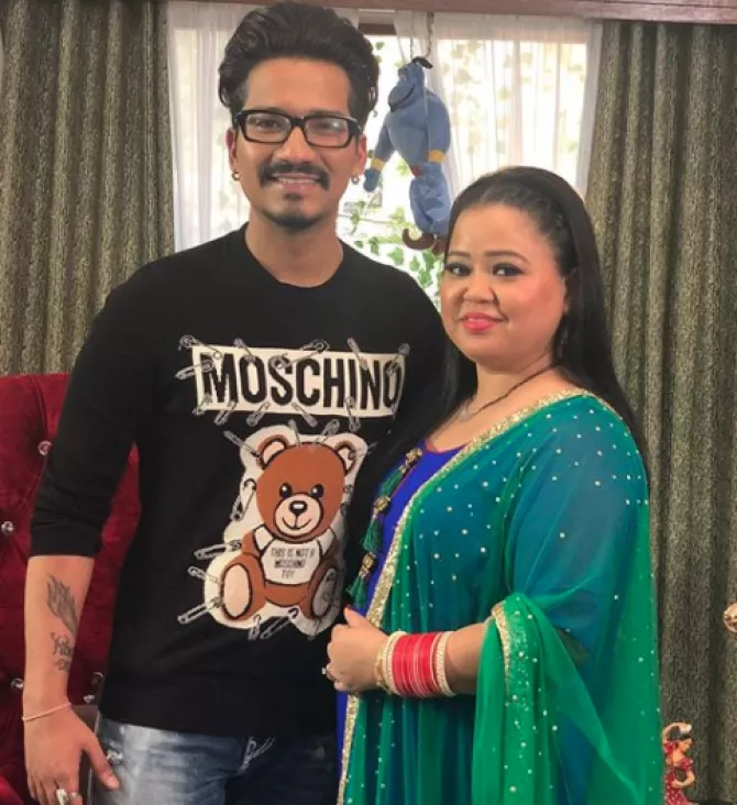 Bharti Singh and Haarsh Limbachiyaa