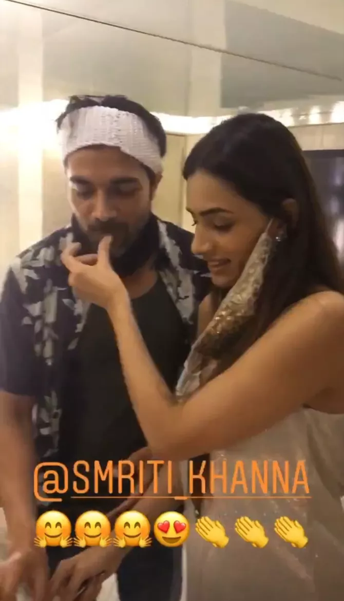 Smriti Khanna and Gautam Gupta