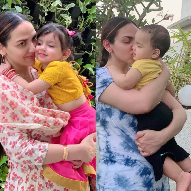 Esha Deol, Radhya Takhtani and Miraya Takhtani