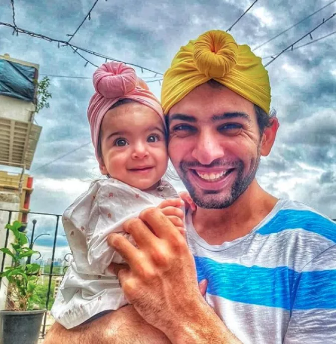 Jay Bhanushali and Tara Bhanushali