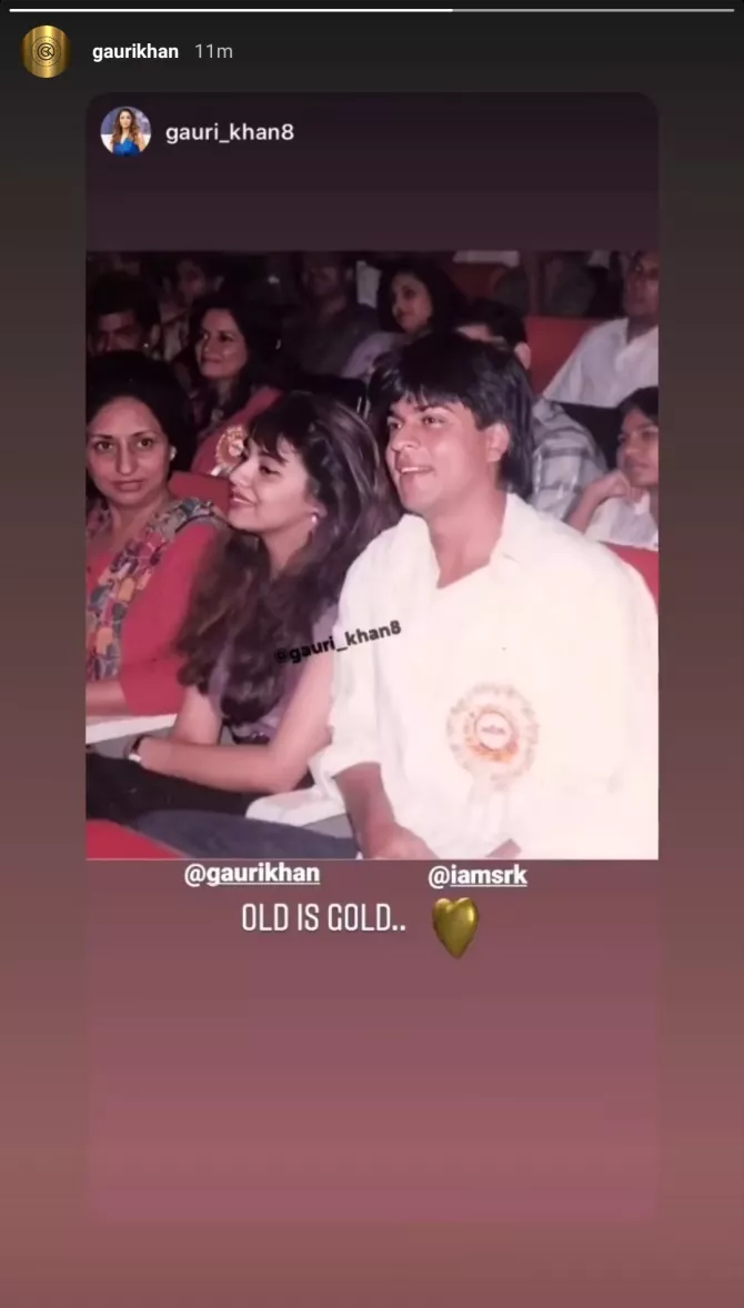 Shah Rukh Khan and Gauri Khan