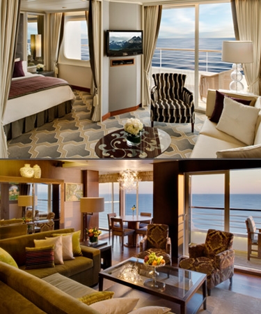 The Penthouse Suite at the Crystal Serenity Cruise