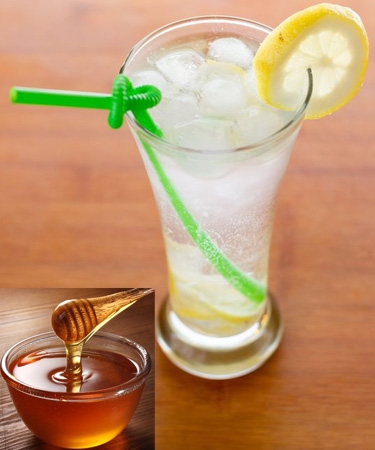 Honey and Lime drink