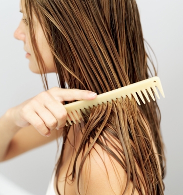 Comb your hair only when necessary