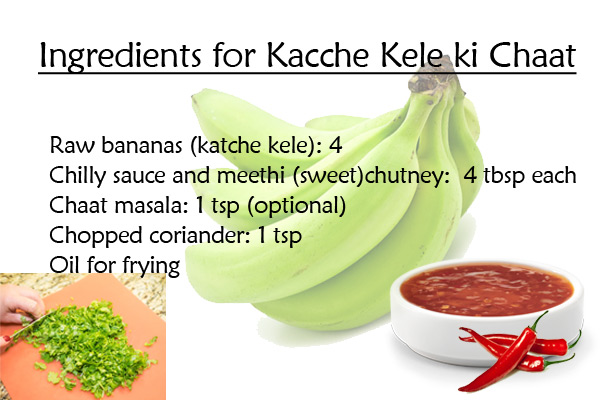 Kacche kele ki chaat