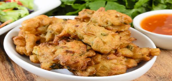 Khire (cucumber) ki pakodi