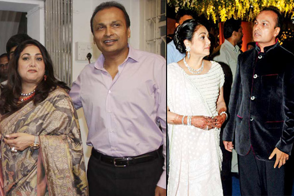 anil ambani and tina ambani love story